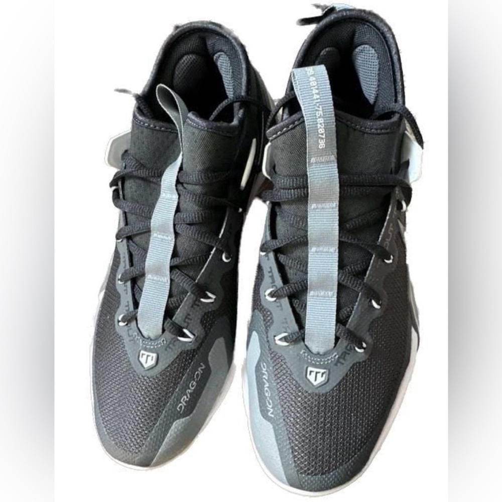 Nike Force Zoom Mike Trout 9 Elite Baseball Metal Cleats Black White